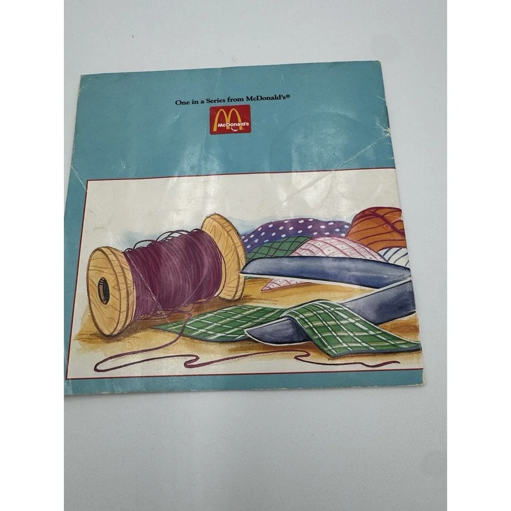 An American Tail Tony and Fievel Picture Book by‎ McDonald's Vintage 1986